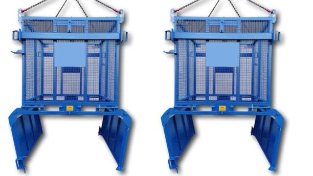 Enclosed lift pallet cage for secure site handling in Fujairah ? UAE & Bahrain