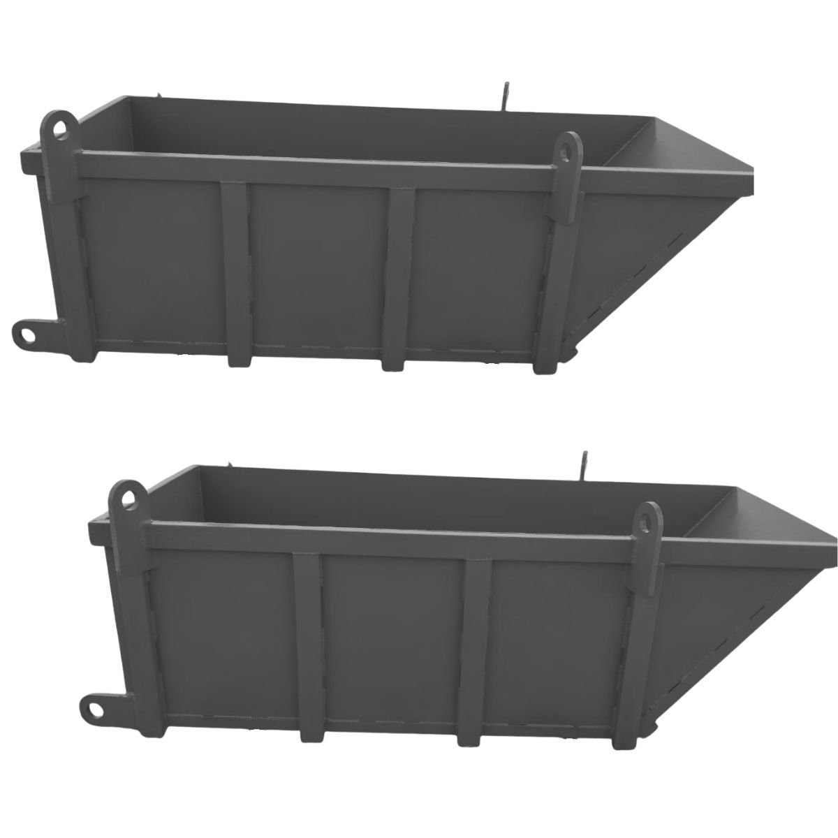 Dar Al Fann heavy duty material skip bucket fabrication for UAE construction, demolition, and industrial waste handling. Steel skip bucket supplier in Dubai, Abu Dhabi, Sharjah, and Fujairah, offering custom skip bucket manufacturing for crane skip bucket and forklift skip bucket operations. Built from robust steel plates with reinforced welding for maximum durability, ideal for carrying sand, gravel, debris, and concrete waste. Leading skip bucket manufacturer in UAE and GCC, providing reliable, safety-compliant, and high-capacity skip buckets for efficient material handling on construction sites and industrial projects.