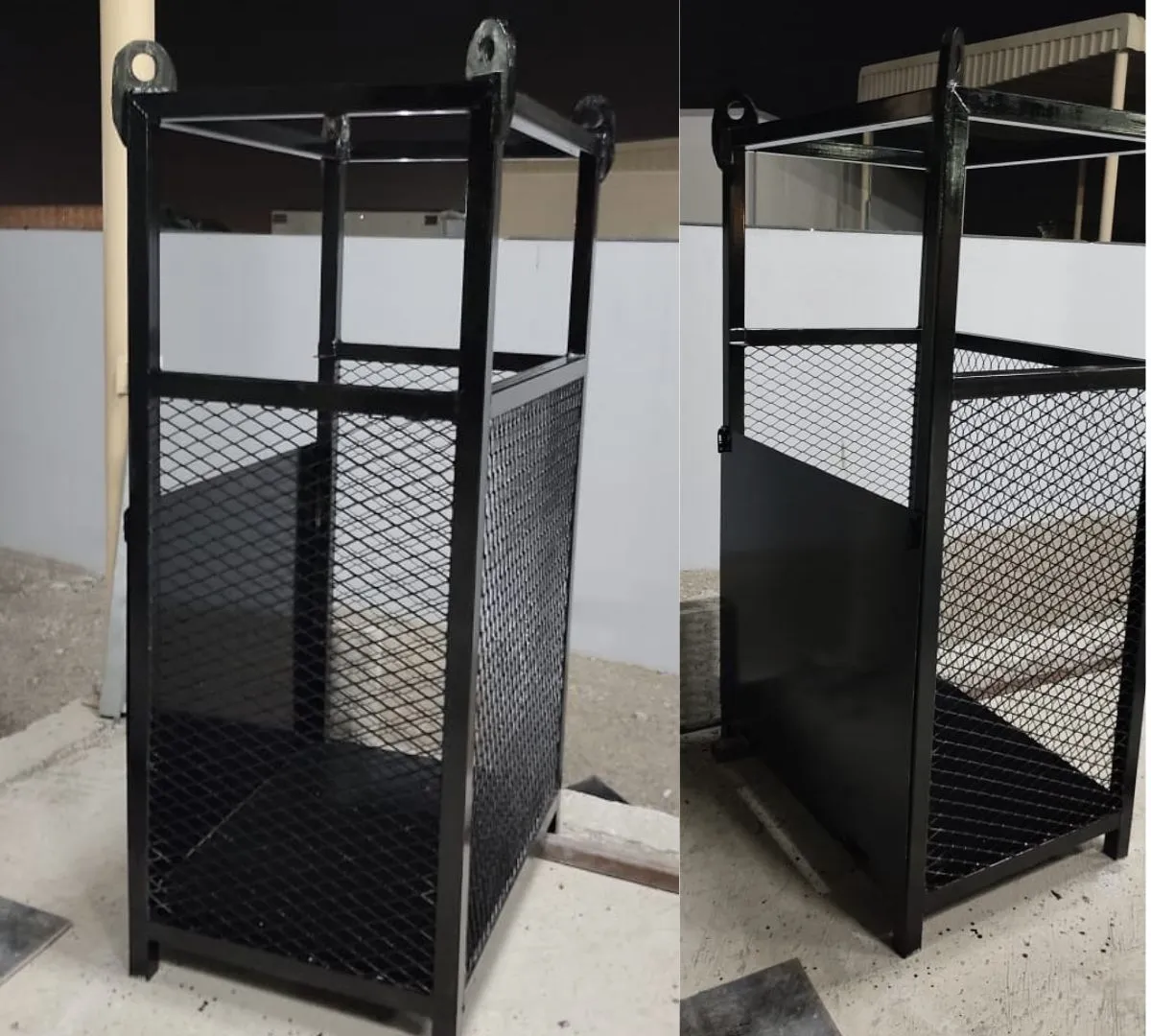 Gas Cylinder Cage engineered for heavy-duty construction environments