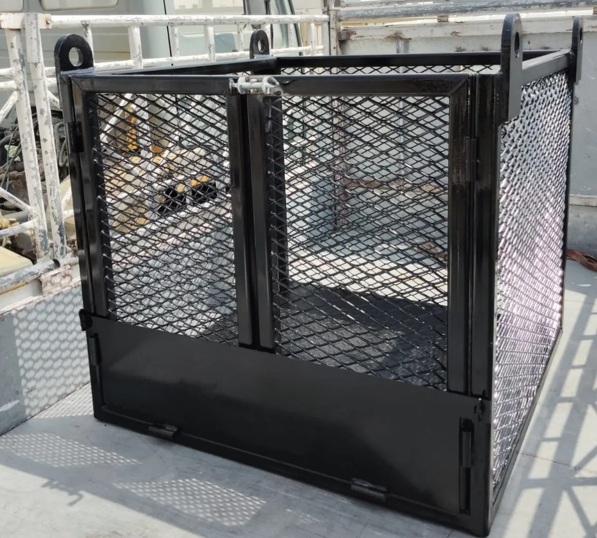Material Cage developed for efficient crane lifting activities