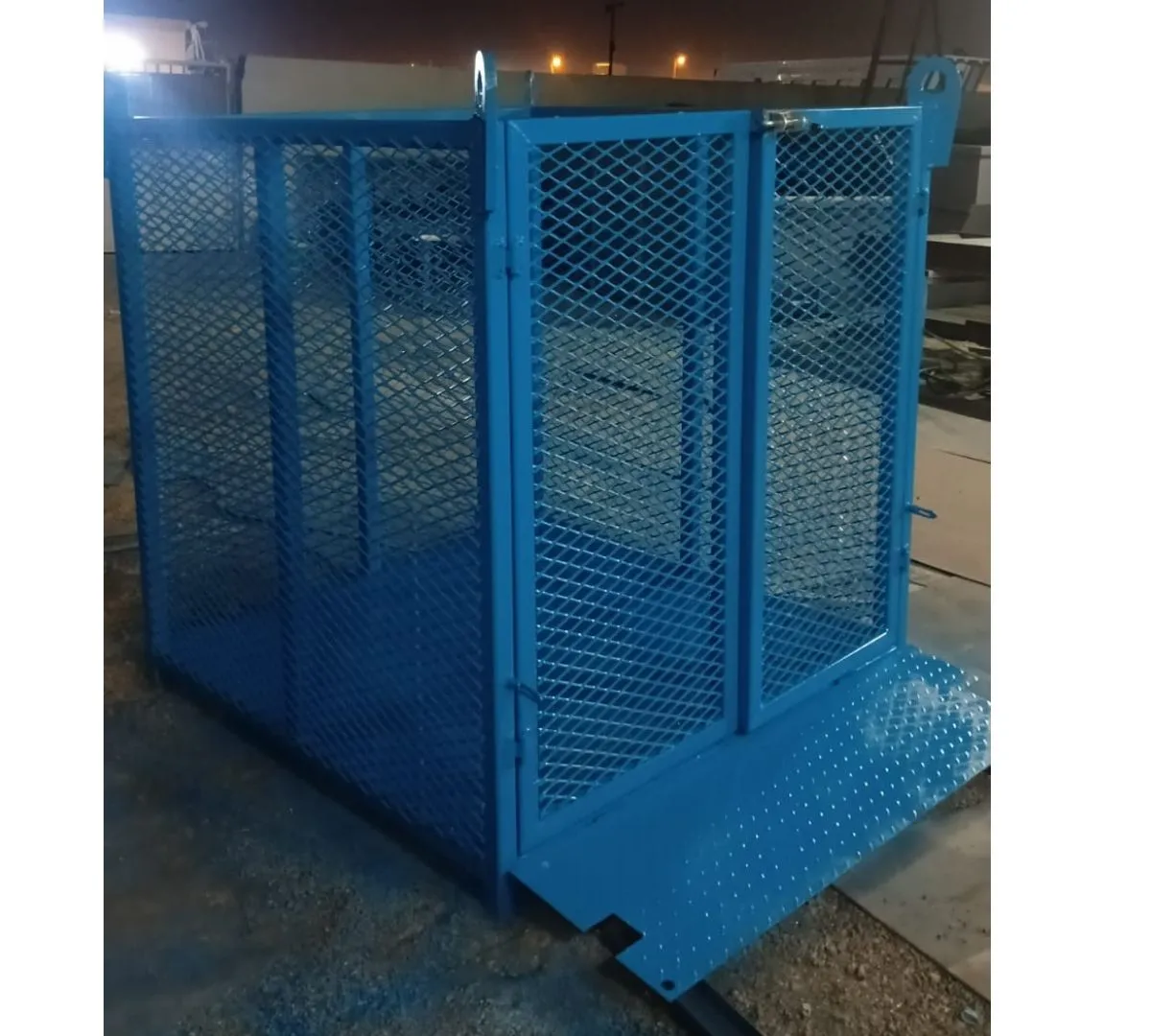 Material Cage manufactured for long-term site durability