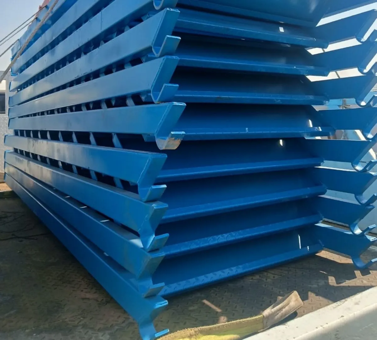 Scaffolding Stairs designed for safe lifting and transportation of materials