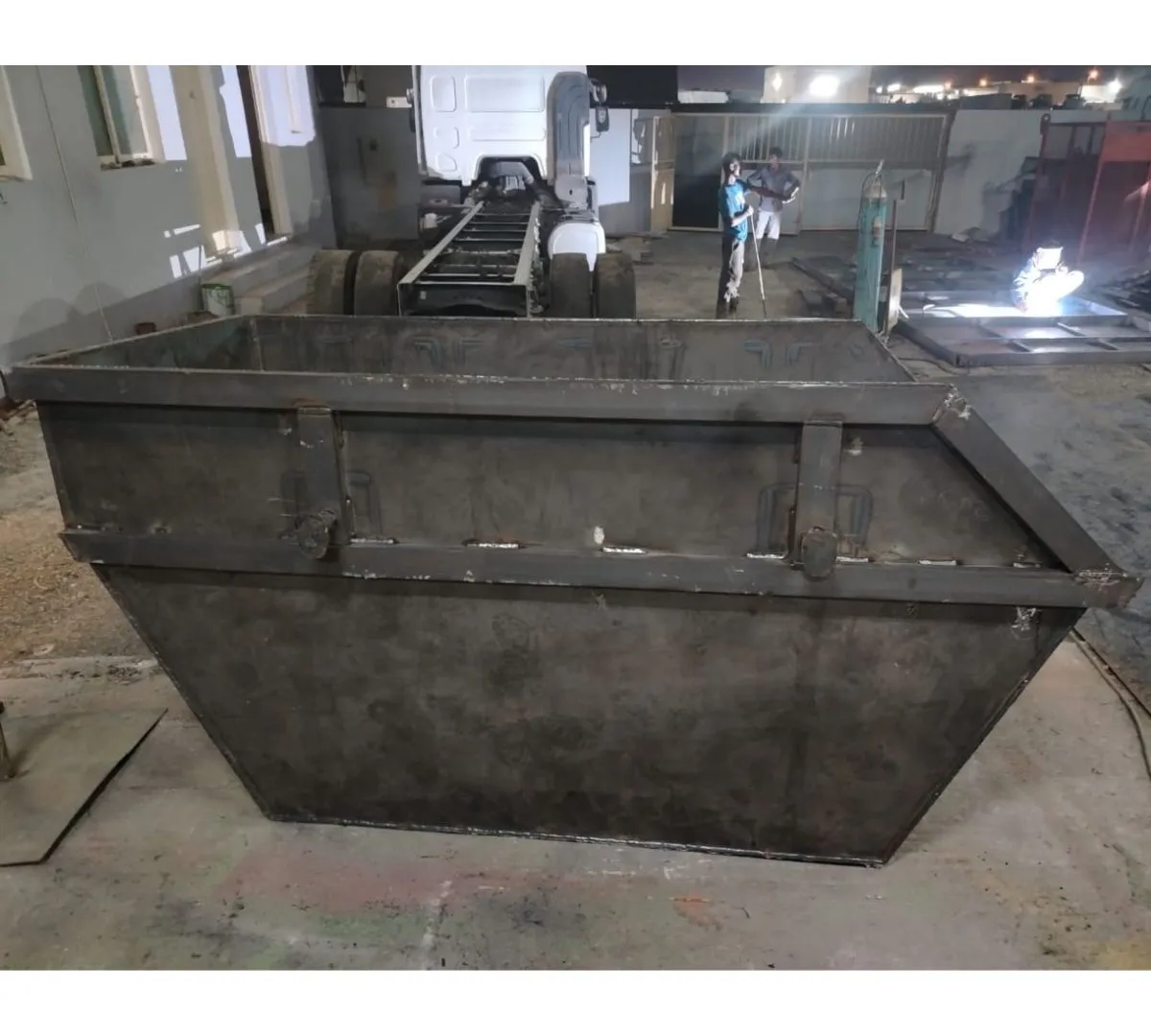 Skip custom built for demanding site applications
