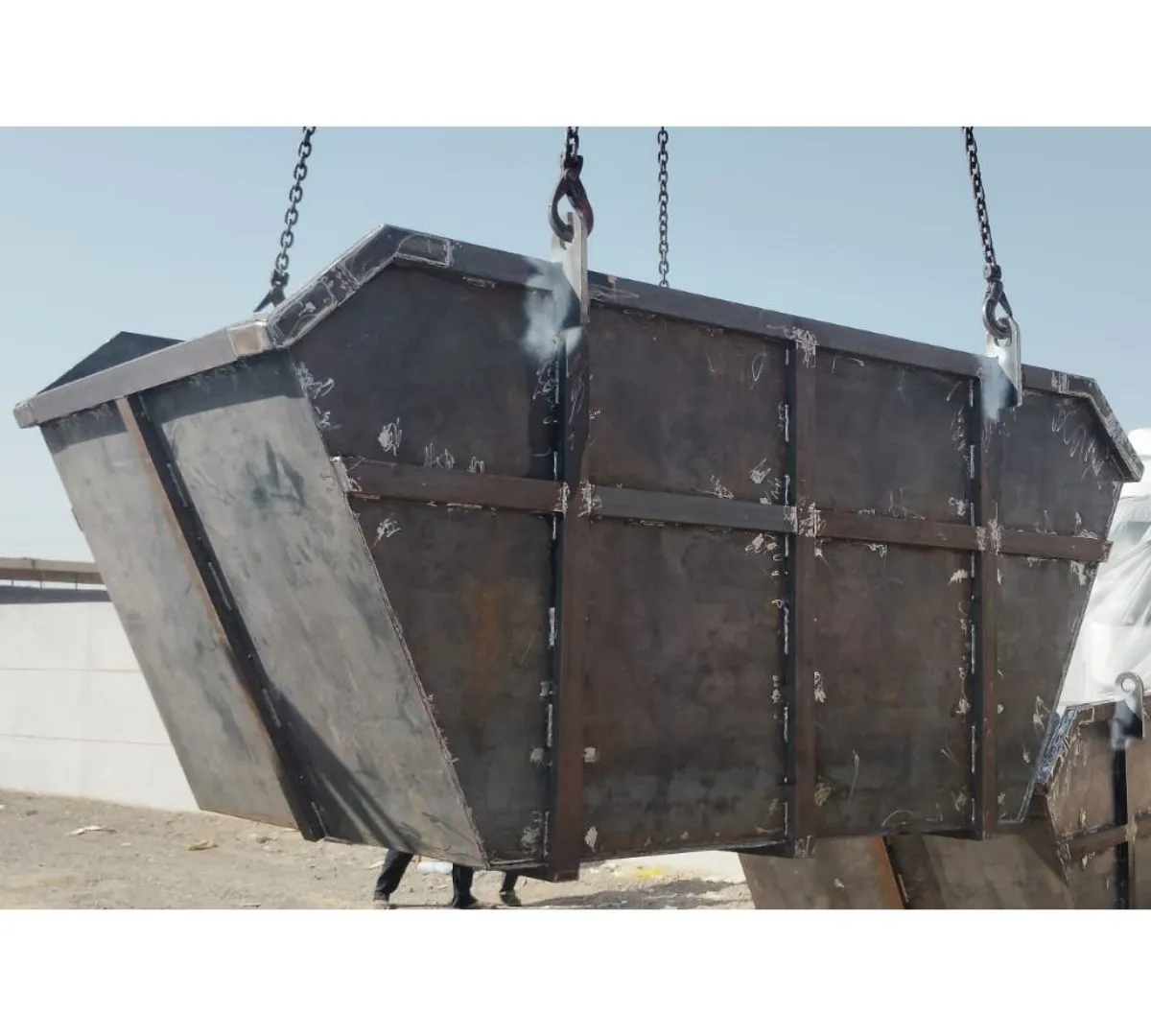 Skip engineered for heavy-duty construction environments