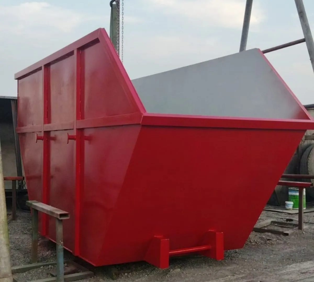 Skip manufactured for long-term site durability