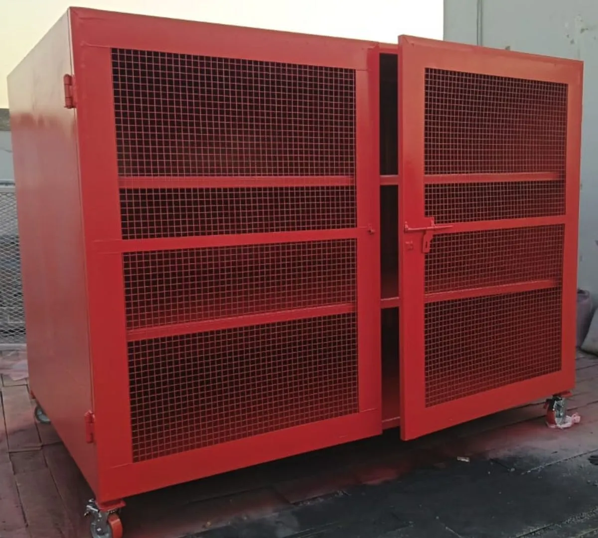 Storage Rack installed for industrial safety and productivity