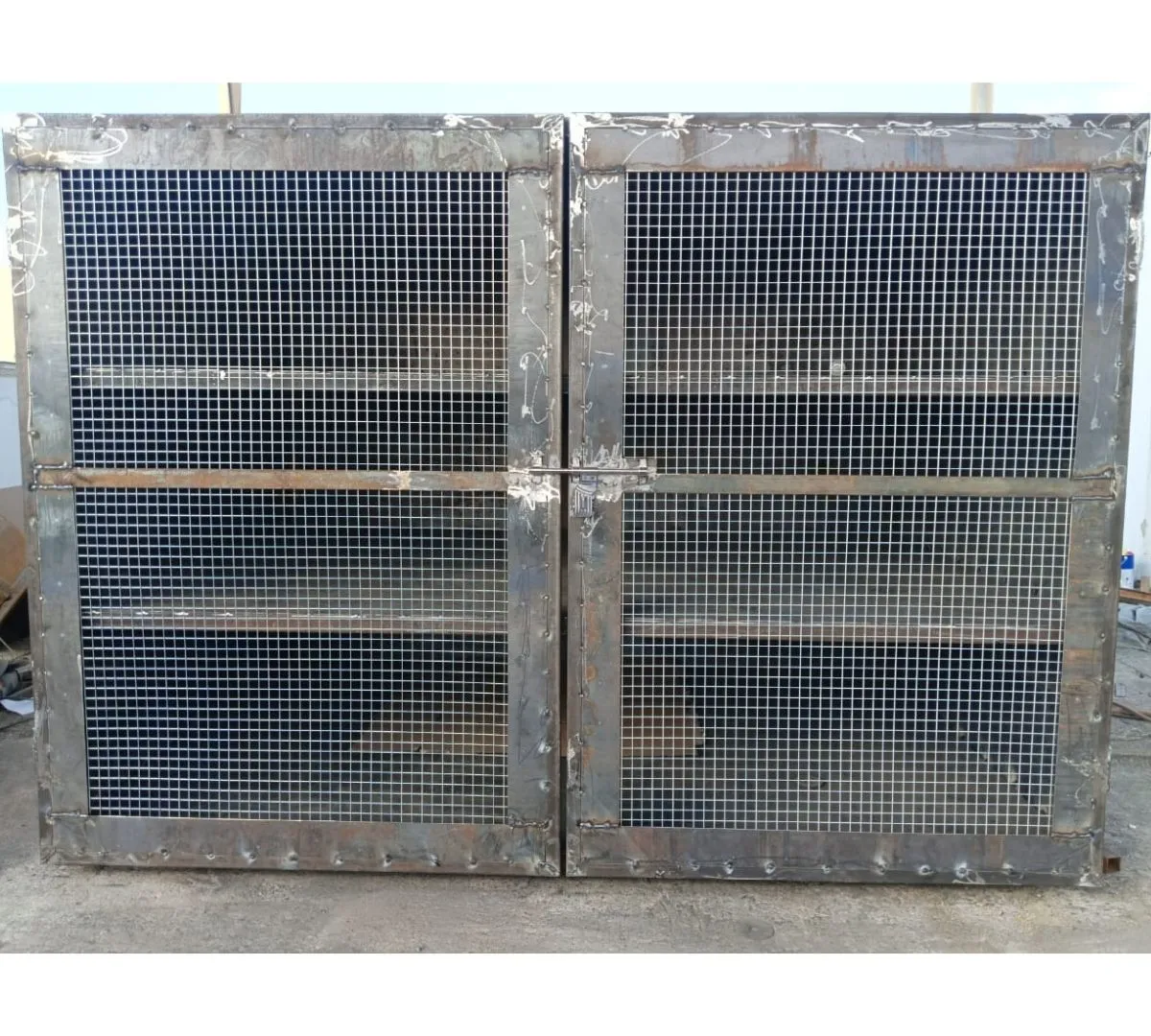 Storage Rack fabricated for a construction project in UAE