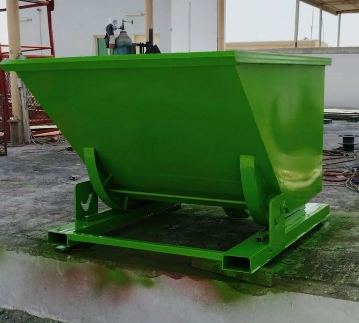 Tipping Skip custom built for demanding site applications